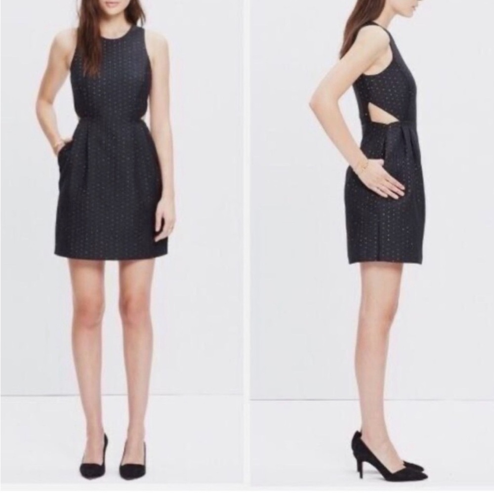 Madewell Nightfall Mini black dress size 2